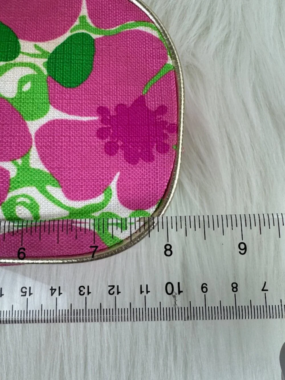 Lilly Pulitzer for Estée Lauder Floral Cosmetic Case Zip Travel Toiletry Bag